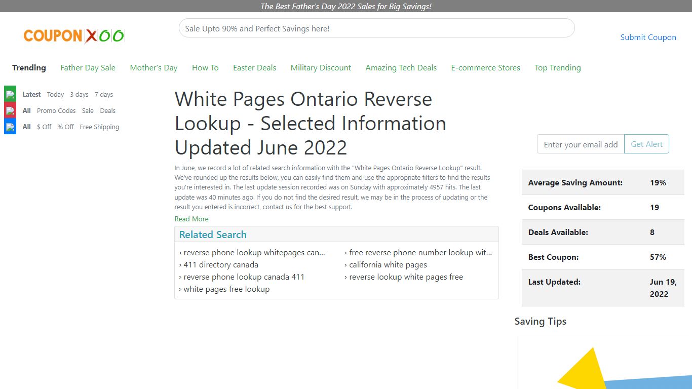 White Pages Ontario Reverse Lookup - Updated 2022